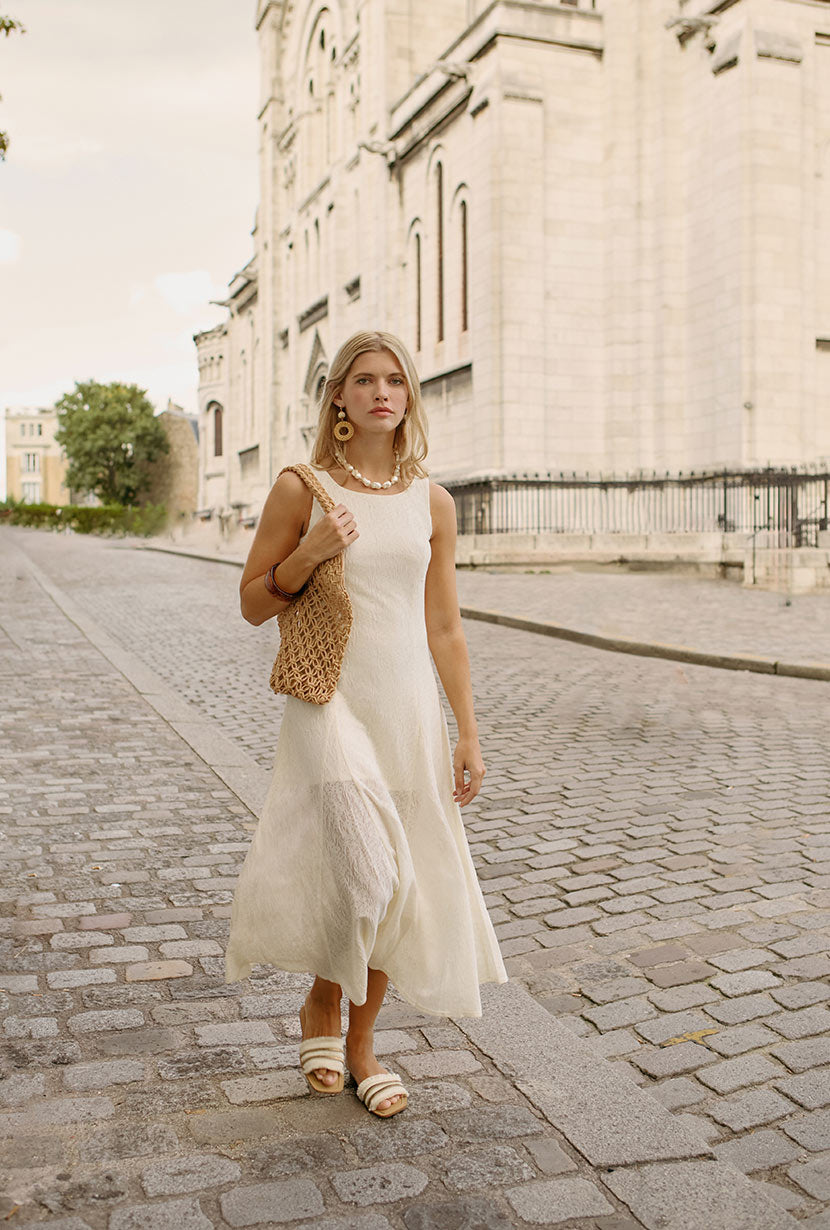 Gwynne Knit Dress - Ivory