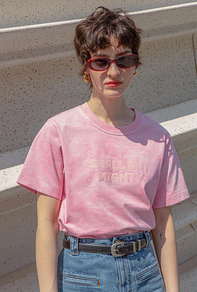Garrin Cotton T-shirt - Pink