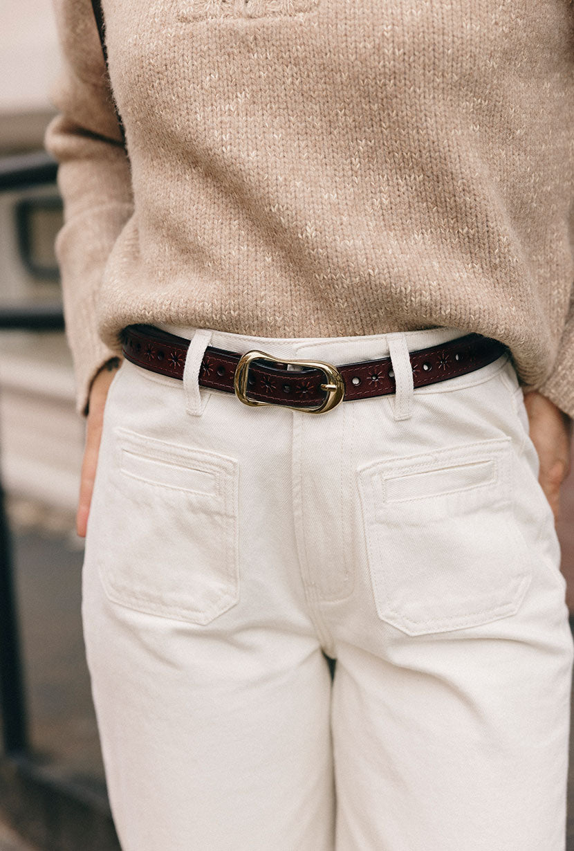 Barry Wool Sweater - Tan