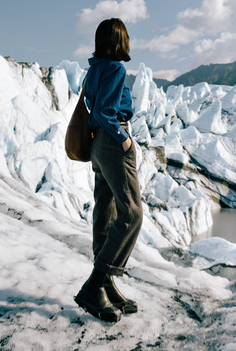 Reign Wool Pants - Brownstone