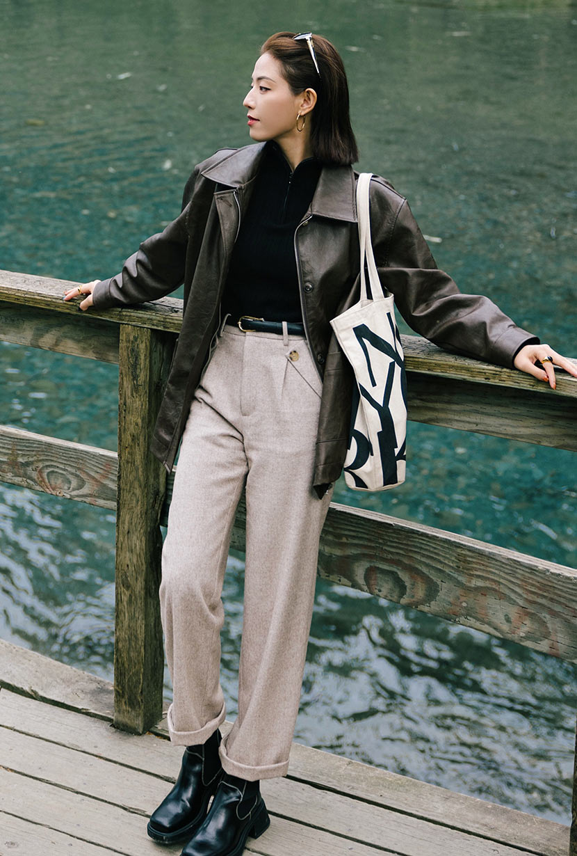 Reign Wool Pants - Oatmeal