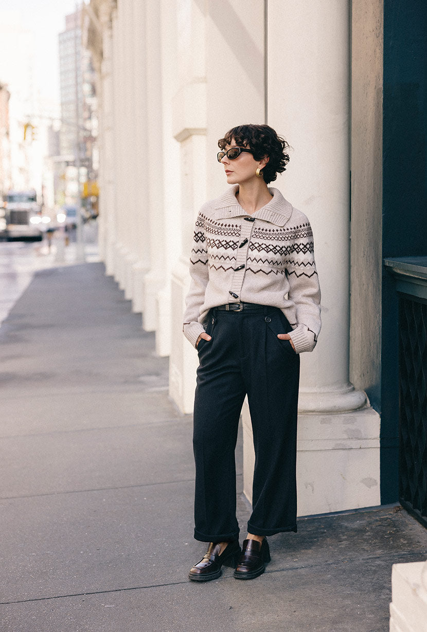 Reign Wool Pants - Black