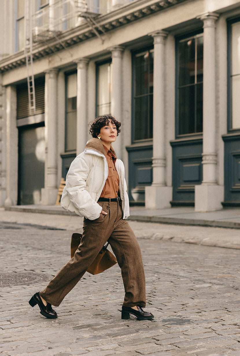 Reign Wool Pants - Hazelnut